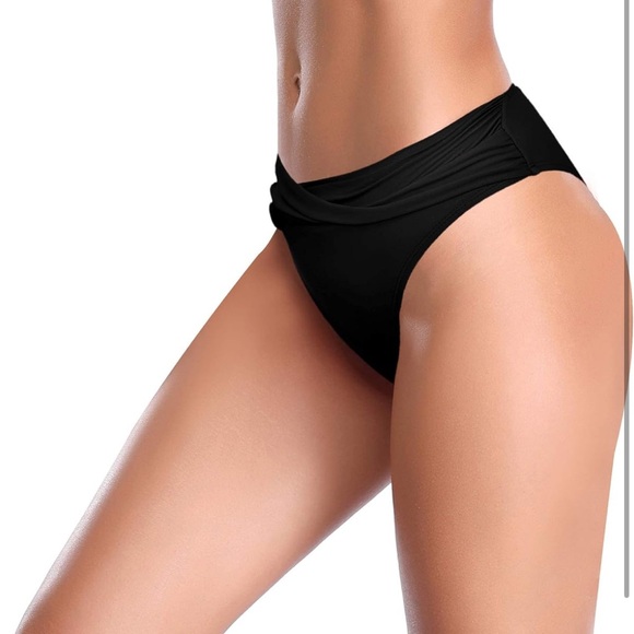 SHEKINI Women's Bikini Bottom Twist Front - Picture 3 of 6